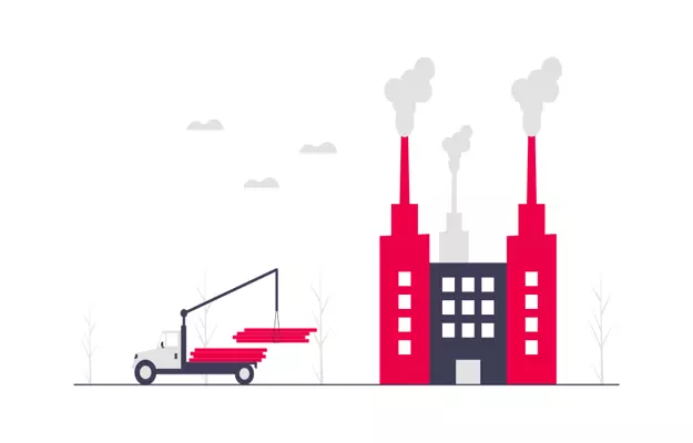 illustration industry drawings data sheets engineering project management, supply chain undraw emilie ramon translator english to french